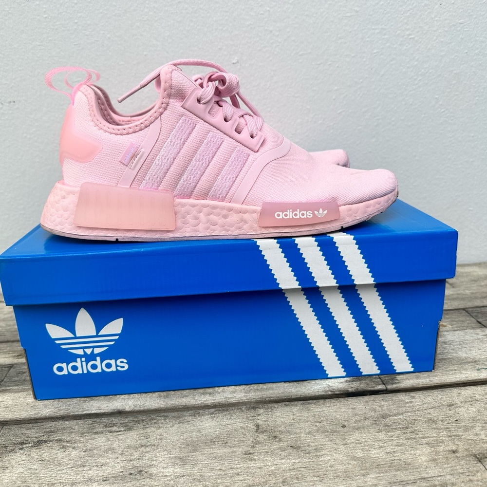 All pink adidas NMD_R1